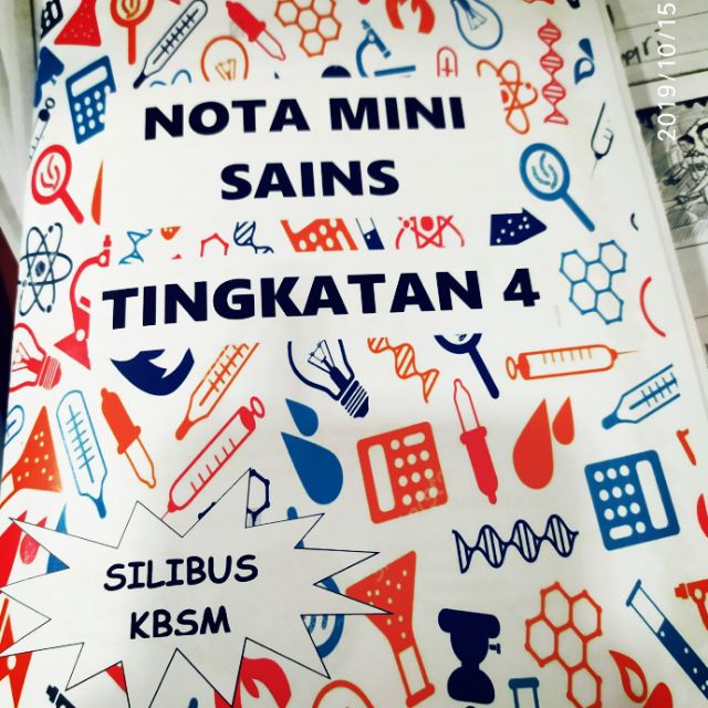 NOTA SAINS TINGKATAN 4  Shopee Malaysia