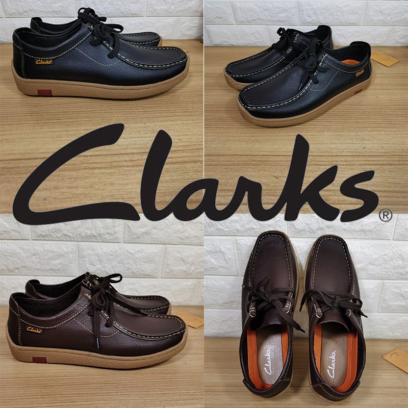 clarks leather shoes malaysia