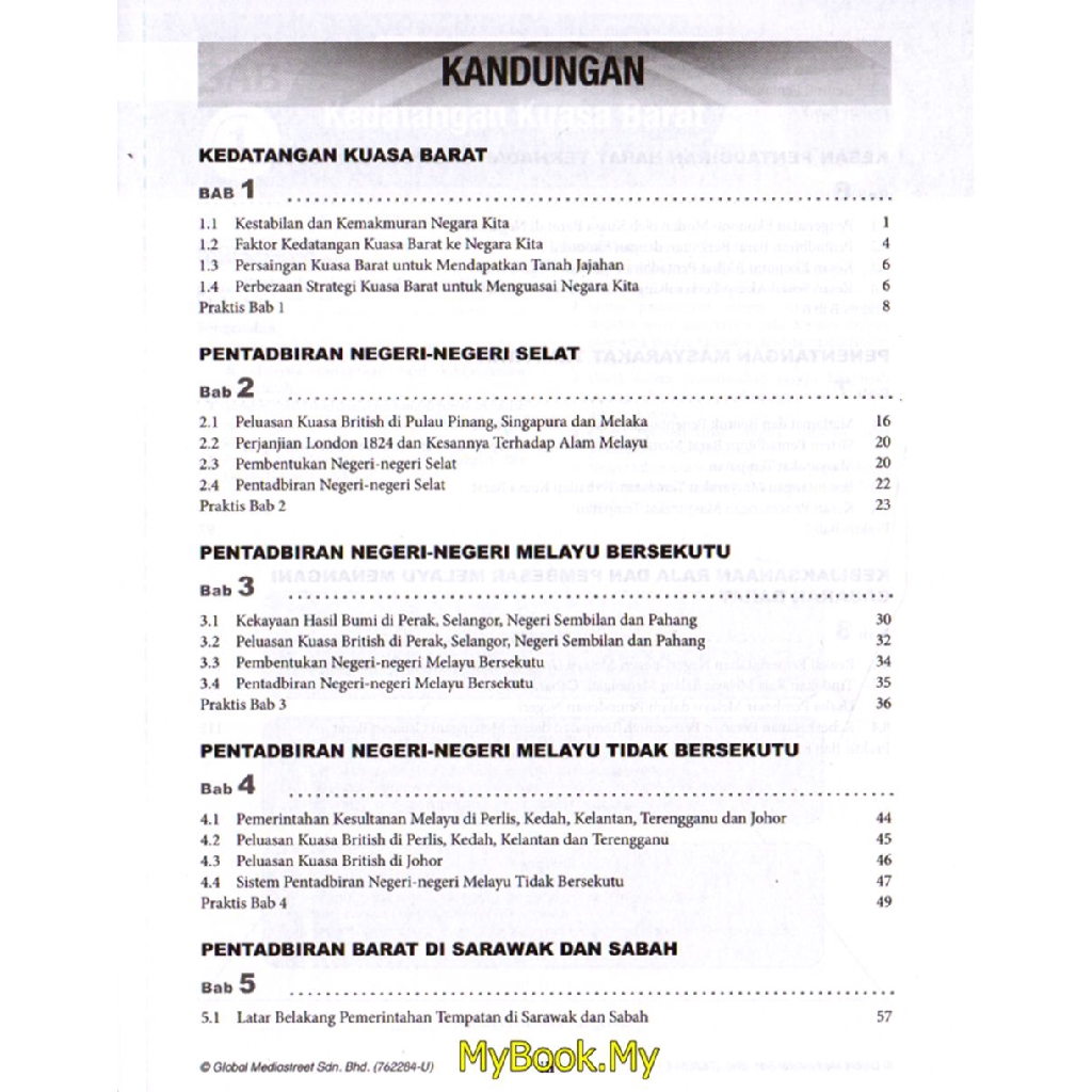 MyB Buku Latihan : Modul Intelek Ops A KSSM Tingkatan 3 - Sejarah 