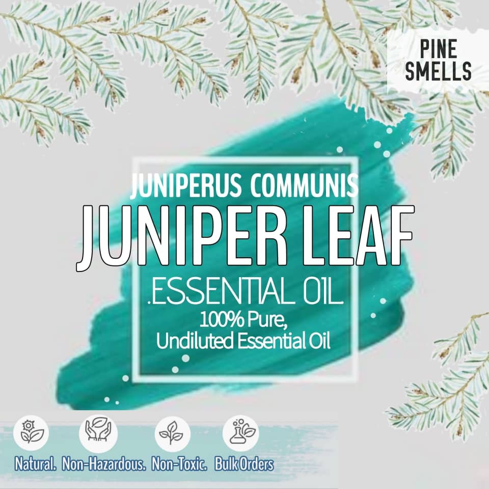 Juniper leaf Essential Oil 100PURE and Nature (Ready Stock) Shopee