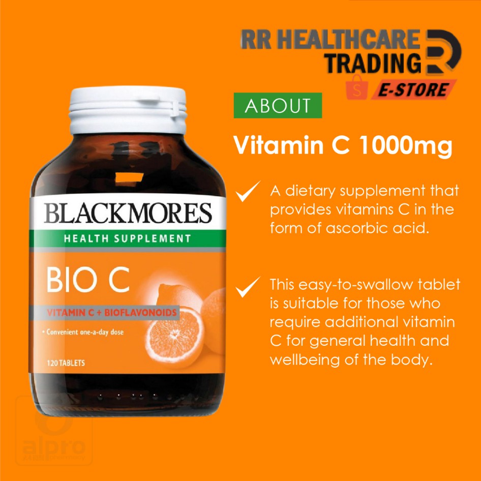 Blackmores Bio C 1s Exp 04 23 Shopee Malaysia