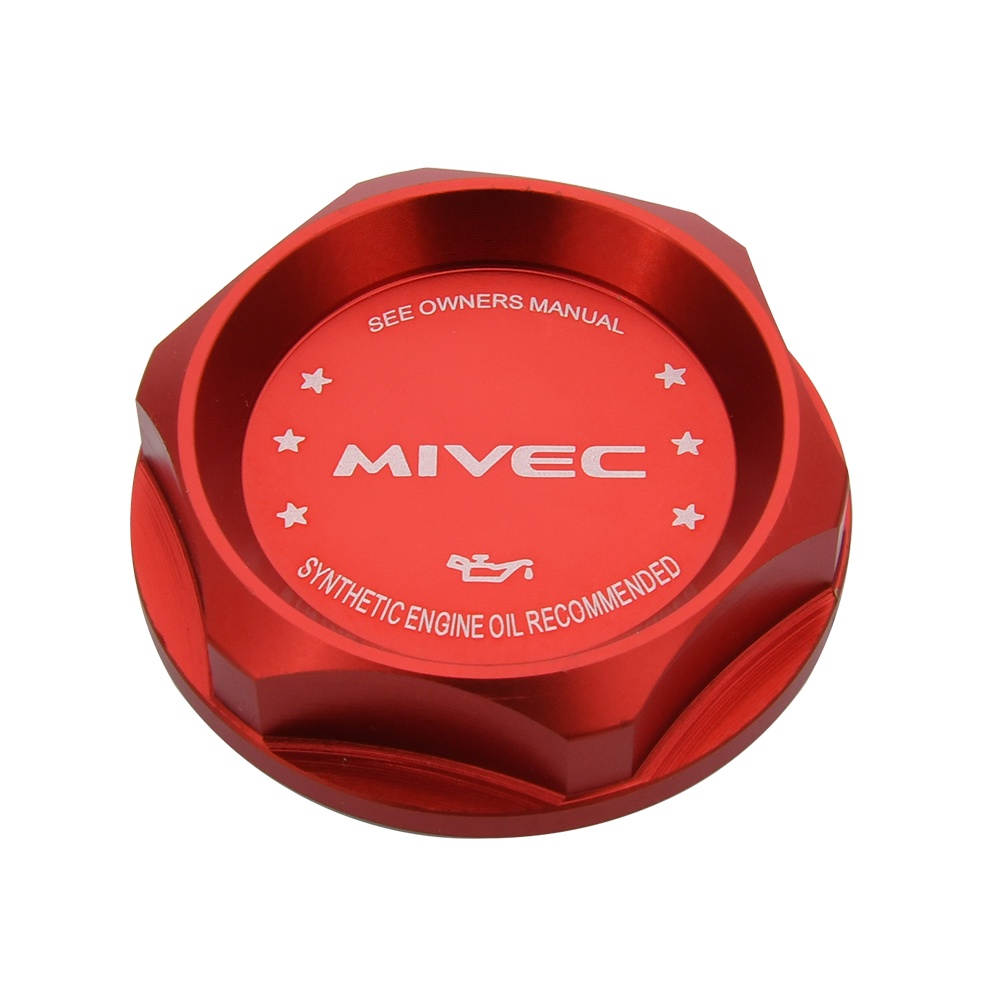 Premium Reliable Aluminium Car Engine Oil Cap Tank MITSUBISHI Filler Caps Auto Racing Modified Covers RALLIART MIVEC ... - Image 2