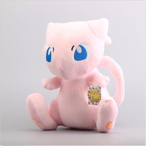 6" Mew Pink Cat Plush Toy Soft Stuffed Animal Figure Doll Teddy Gifts
