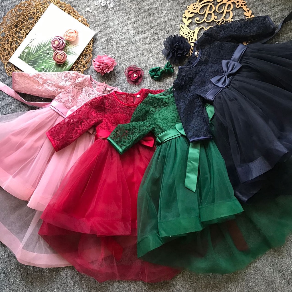 Princess Baby Gown Baby Dress Party Princess Birthday Gown 704(Party