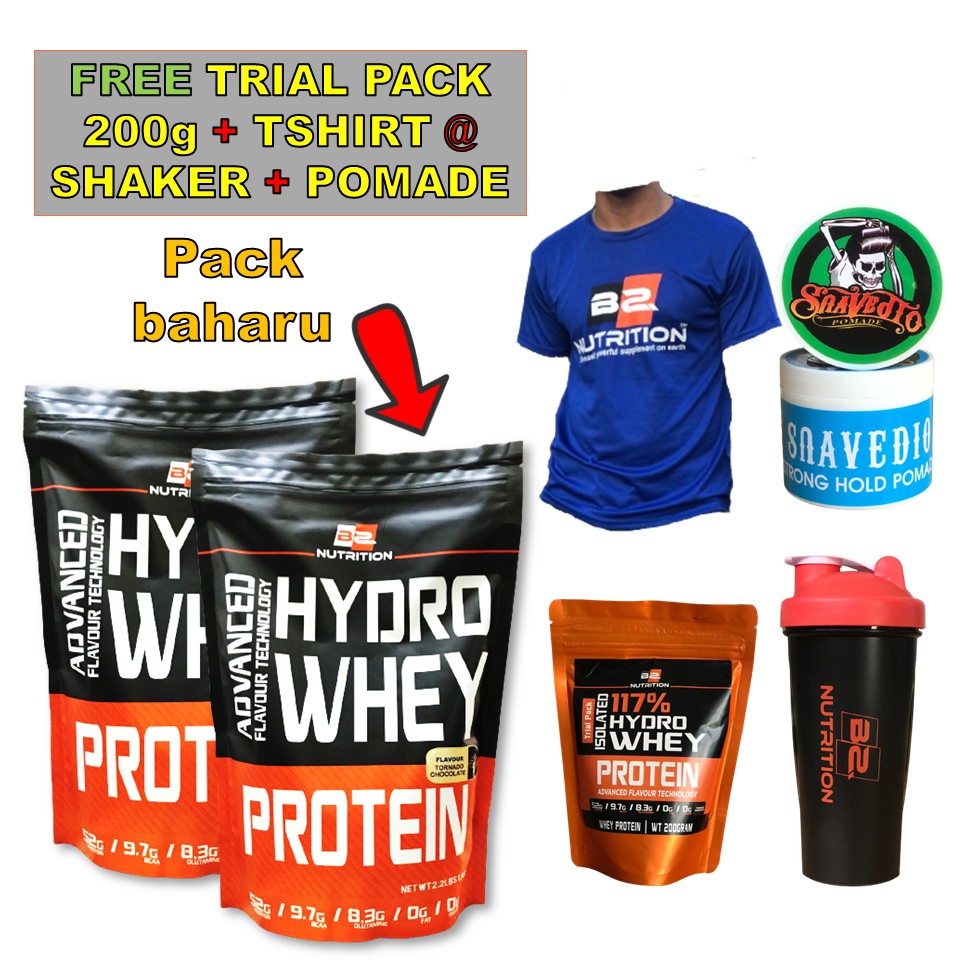 [FREE GIFT] SUSU PROTEIN HYDROWHEY BS NUTRITION Shopee