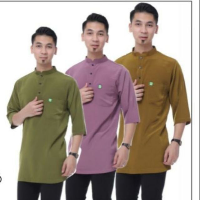 Kurta Jazib Xs L Xl Kurta Lengan 3 Suku Shopee Malaysia