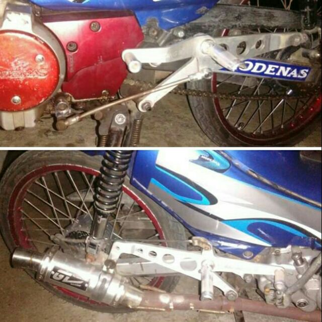 Footrest RacingBoy Kriss 100/110 Shopee Malaysia