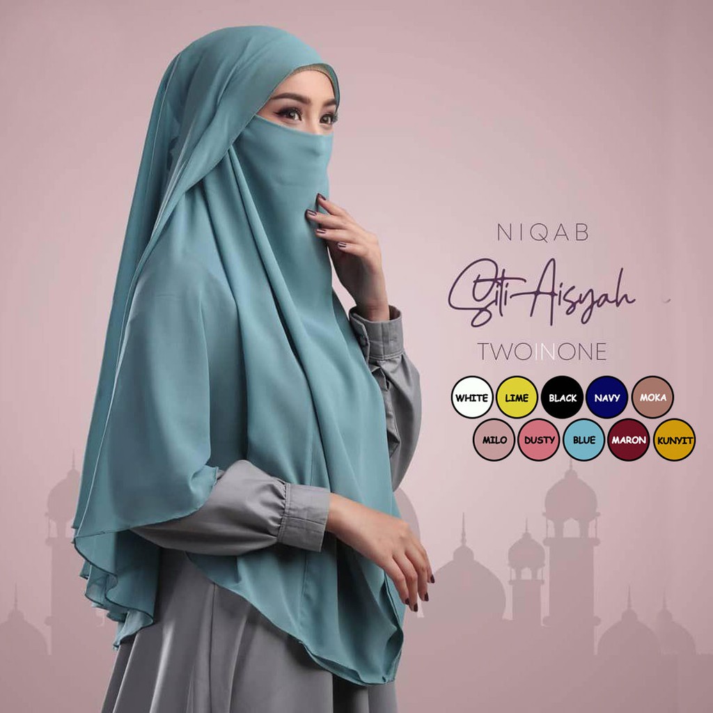 KINARI THREE-LAYER JUMBO KHIMAR SYARI HIJAB/ INSTANT HIJAB/ PASTAN/ VANILLA HIJAB/ WHOLESALE/
