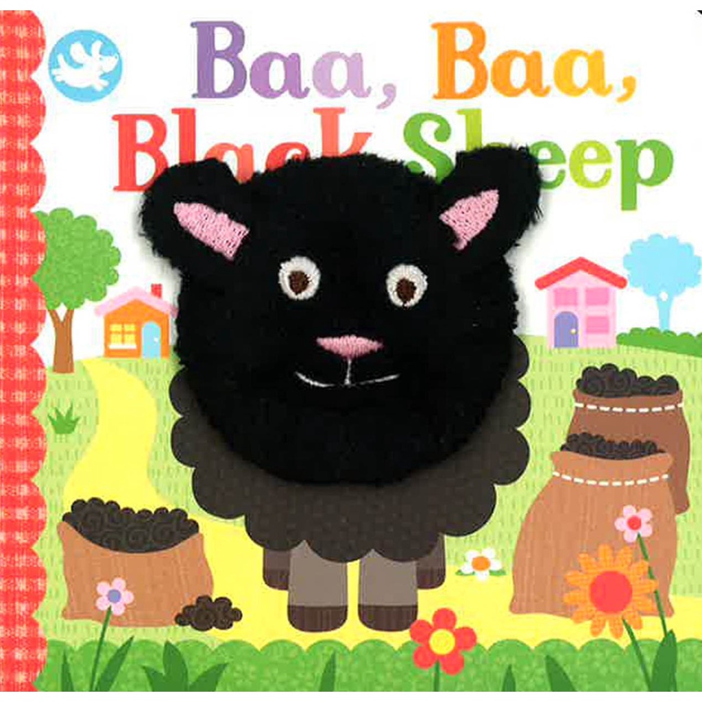 Little Learners Baa, Baa, Black Sheep Finger Puppet Book by Sarah Ward