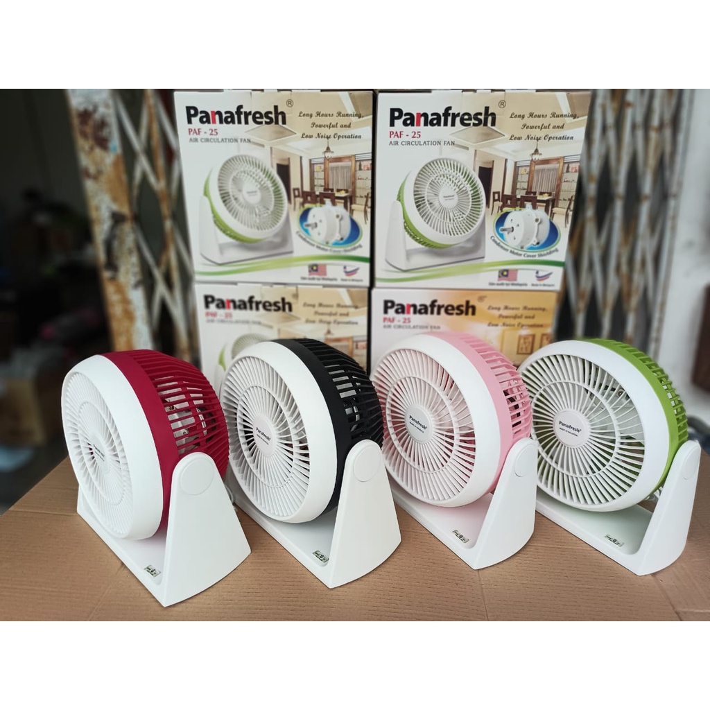 Panafresh PAF-25 Circulation Fan /Cyclone Fan/ Mini Fan / Kipas Lantai mini / Kipas Meja Mini