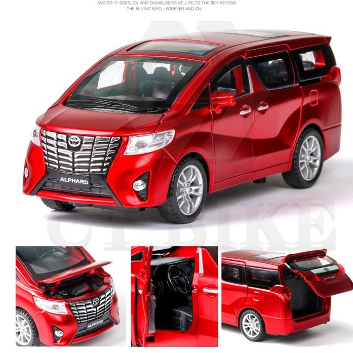 toyota vellfire toy car