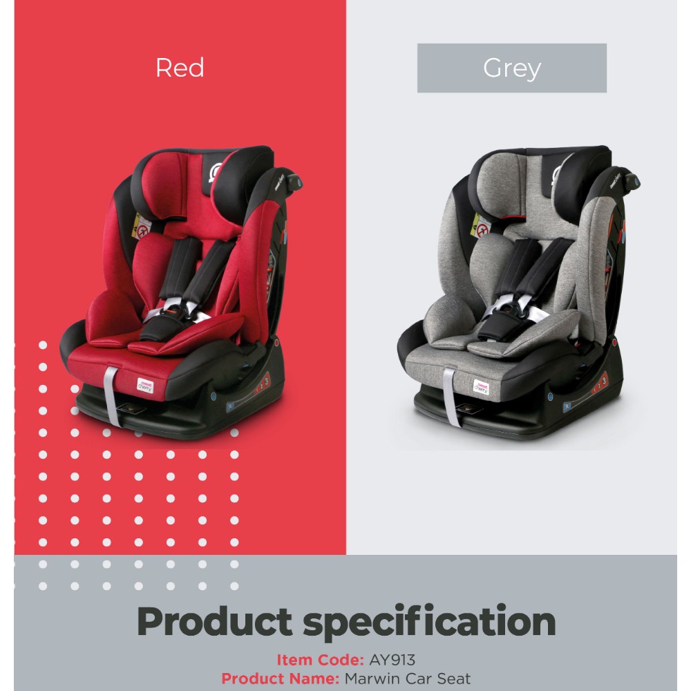 [PROMO 2022]SWEET CHERRY CONVERTIBLE INFANT BABY CAR SEAT NEWBORN TO