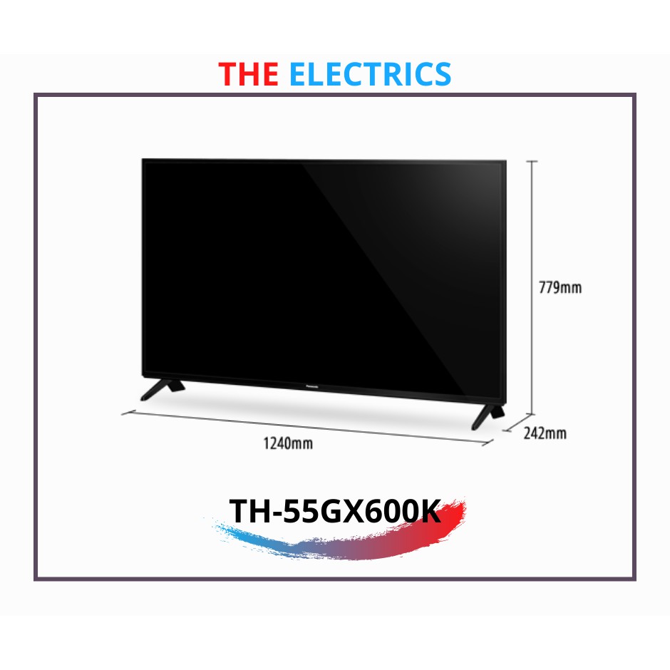 Panasonic 55 Gx600 4k Uhd Hdr Smart Tv Th 55gx600k Netflix Youtube Shopee Malaysia