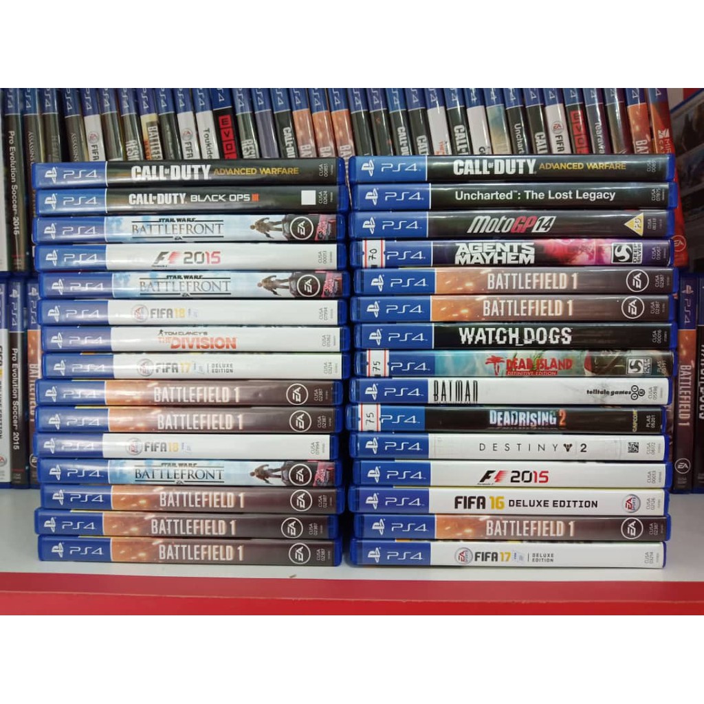 used ps4 games