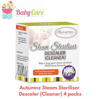 baby steriliser descaler