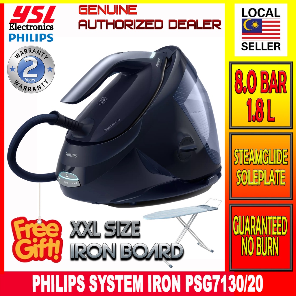 Philips PSG7130/20 PerfectCare 7000 Series Powerful Steam Generator ...