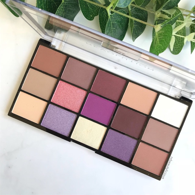 Makeup Revolution London Reloaded Eyeshadow Palette Visionary Shopee Malaysia