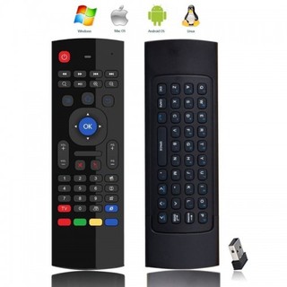 MX3 Airmouse Air Mouse Wireless Keyboard Android TV Box Mibox EVPAD UBOX