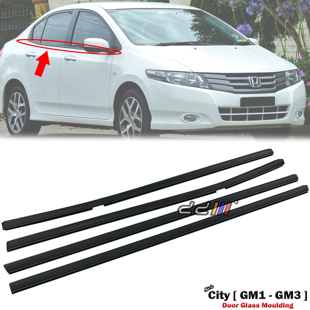 [Local Ready Stock] Door Window Trim Moulding For Honda City TMO GM2