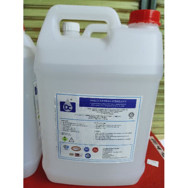 Organic surface sanitizer 5Ltr Alcohol Free germs exterminator