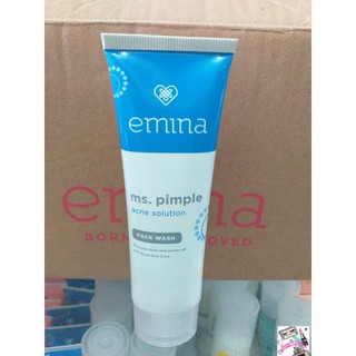 ms pimple acne solution face wash