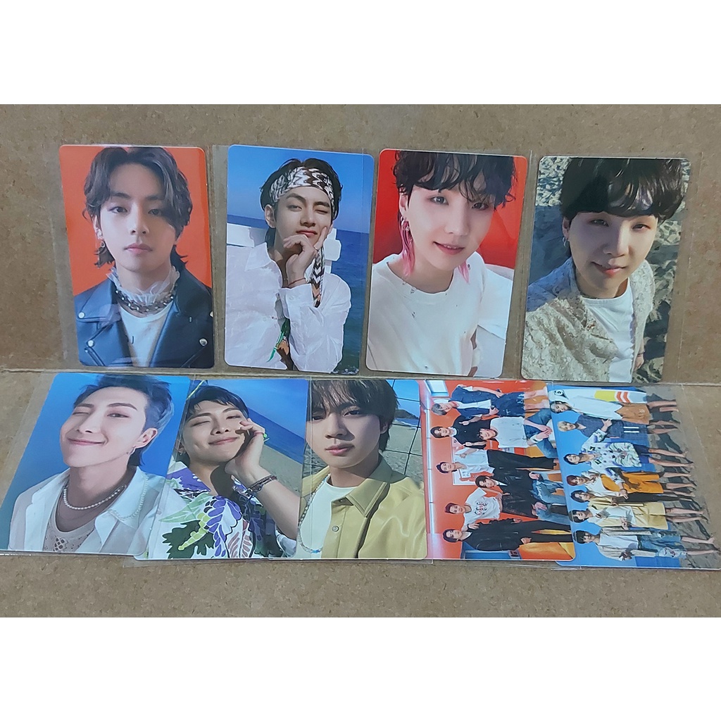 BTS Butter Cream Peaches Album Photocard | Shopee Malaysia