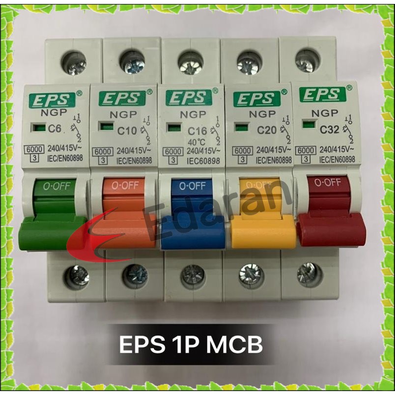 eps-1pole-6ka-mcb-6a-10a-16a-20a-and-32a-miniature-circuit