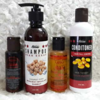 Set Lengkap Rawatan Rambut Shampoo Buah Keras 