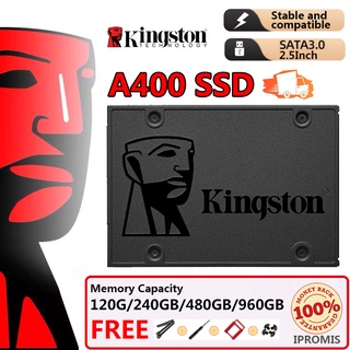 [24h Ship]Kingston SSD 960GB 120GB 480GB 500GB 240GB A400 SATA 3 2.5 Inch For Laptop Desktop Pc