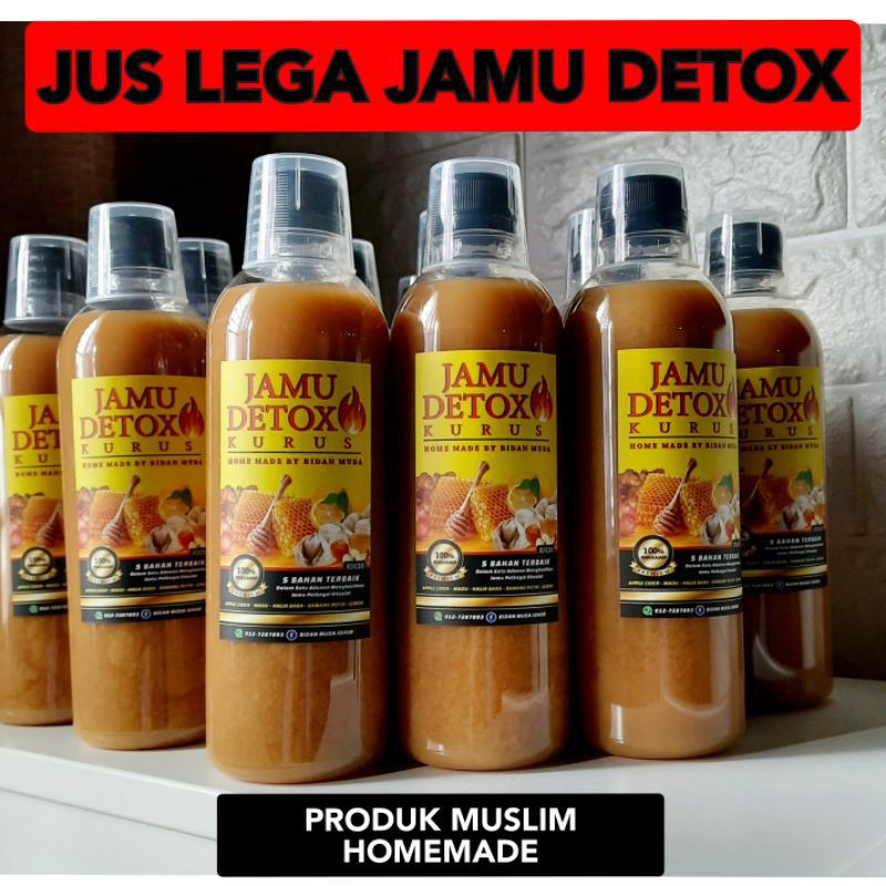 Buy Ready Stock Jus Lega Detox Kolestrol Madu Tualang Cuka Epal Halia Bara Lemon Bawang Putih Seetracker Malaysia