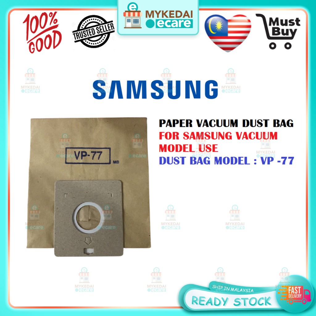 Samsung vacuum dust bag VP77 original Shopee Malaysia