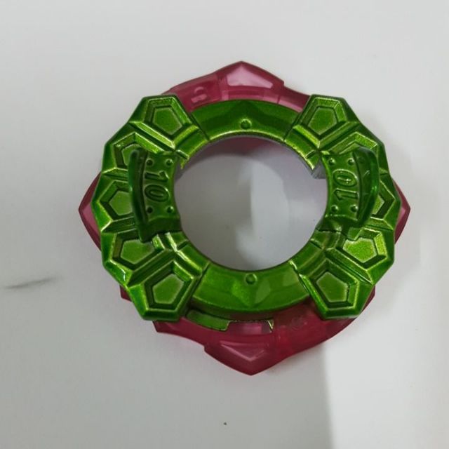 Beyblade WBBA Disc 10 Colour & Frame Cross Pink Limited Edition