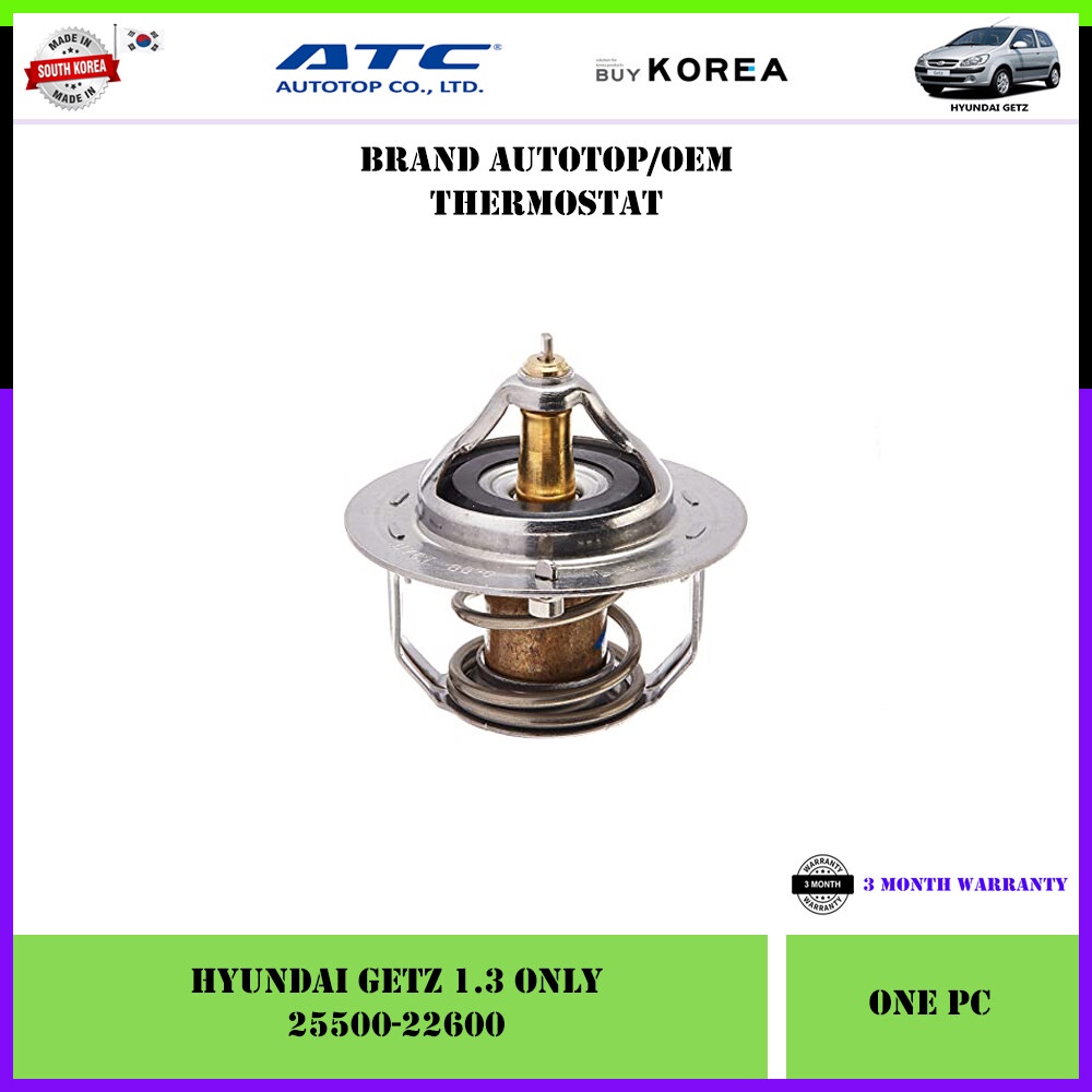 (GE3) Hyundai Getz 1.3 Korea Aftermarket Thermostat (2550022600