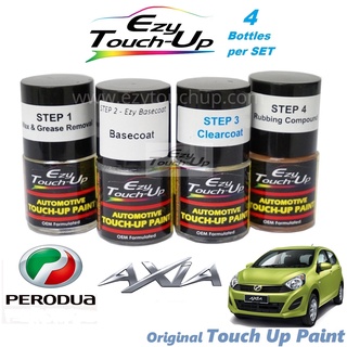 PERODUA MYVI Original Touch Up Paint- EZY Touch Up Combo Set- Car 