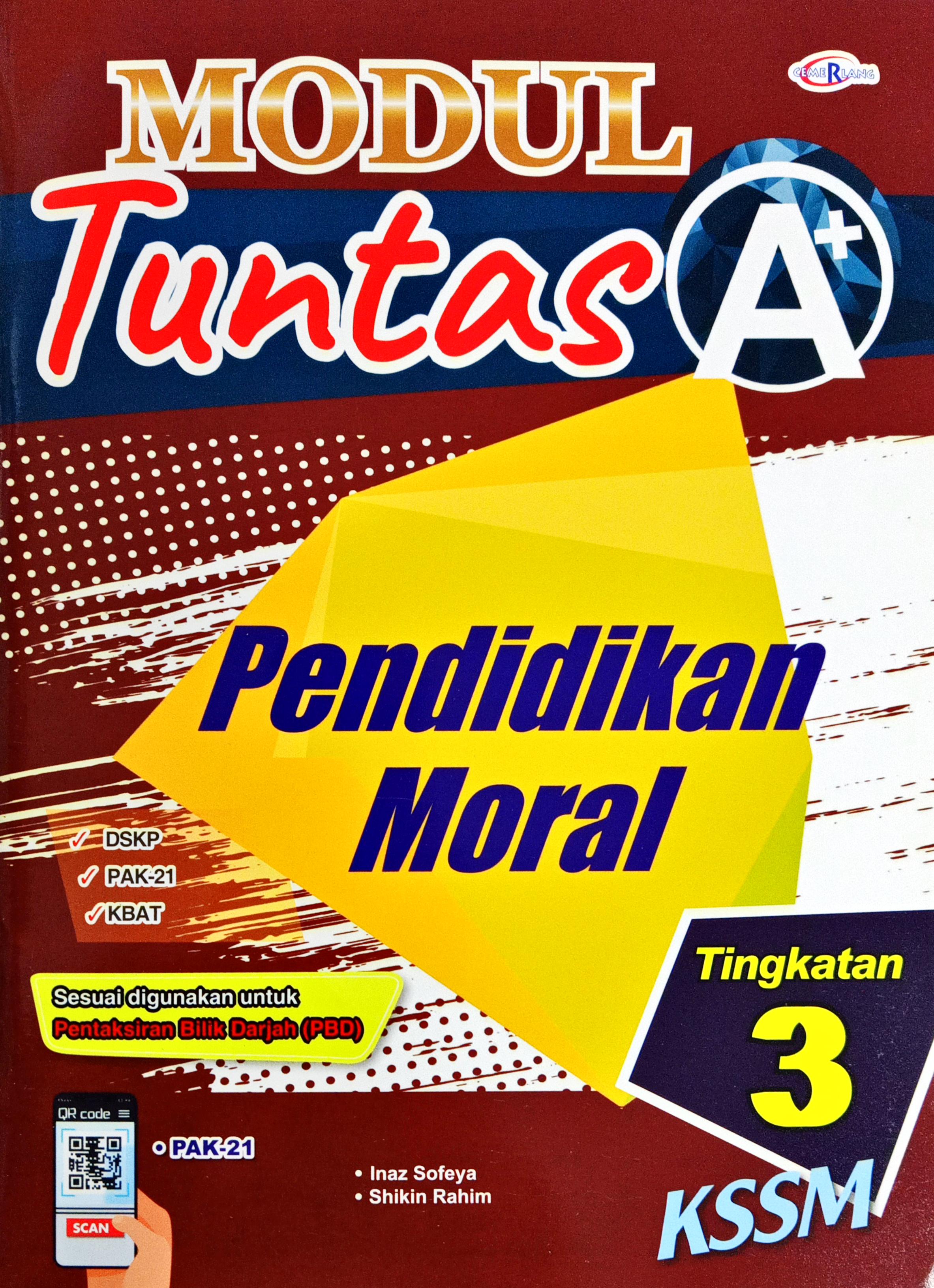 Buy Buku Latihan  Modul Tuntas A+ Pendidikan Moral KSSM Edisi 2021