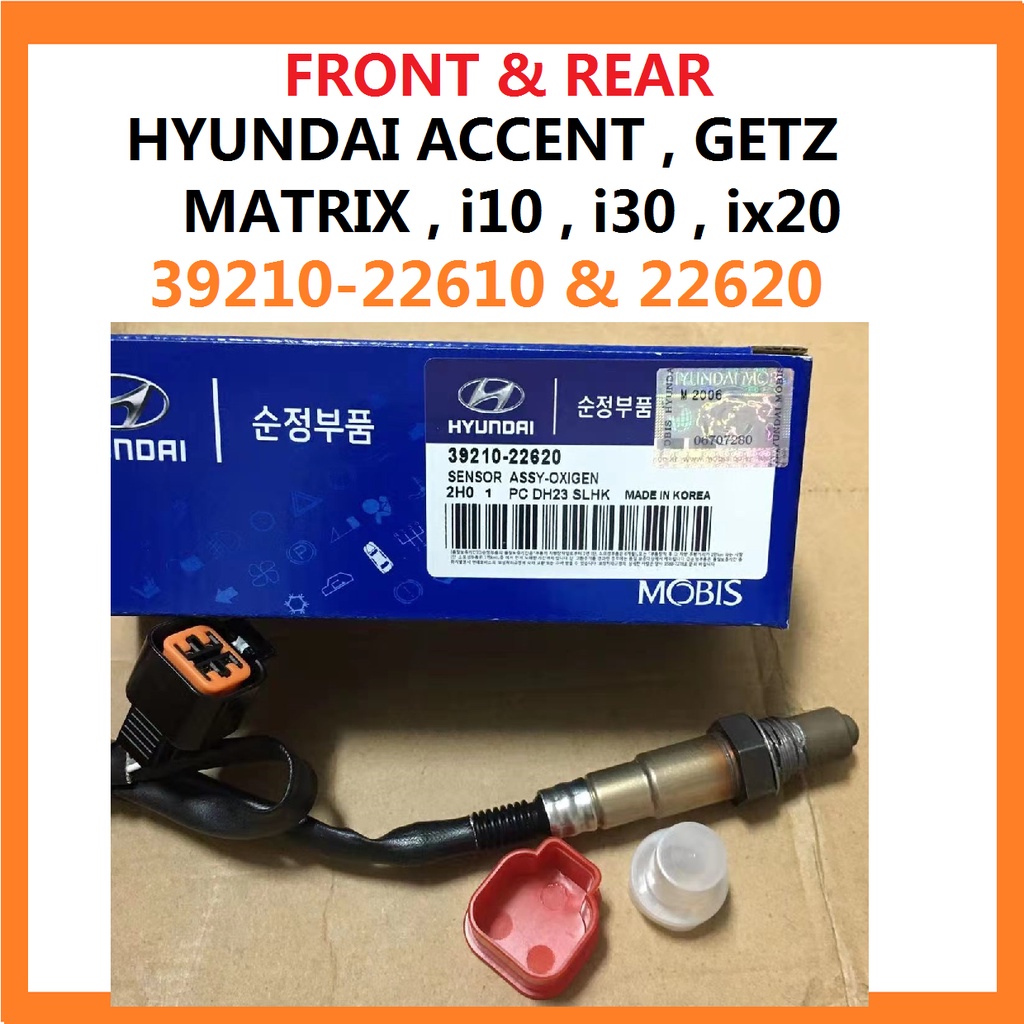 Original O2 SENSOR FRONT & REAR HYUNDAI ACCENT , GETZ , MATRIX , i10