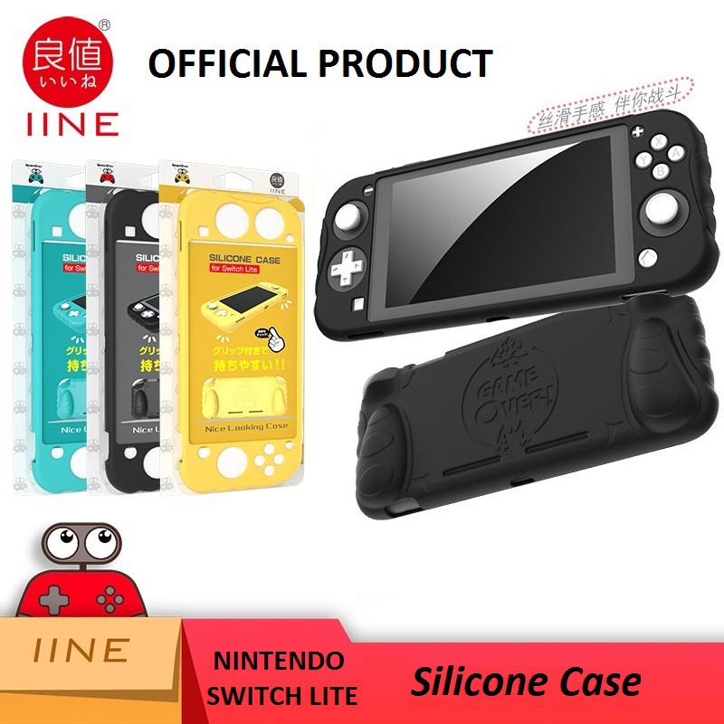 nintendo switch lite case black