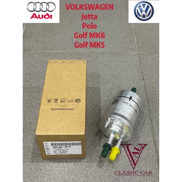 ( 100 ORIGINAL ) VOLKSWAGEN JETTA GOLF MK6 GOLF MK5 JETTA FUEL FILTER