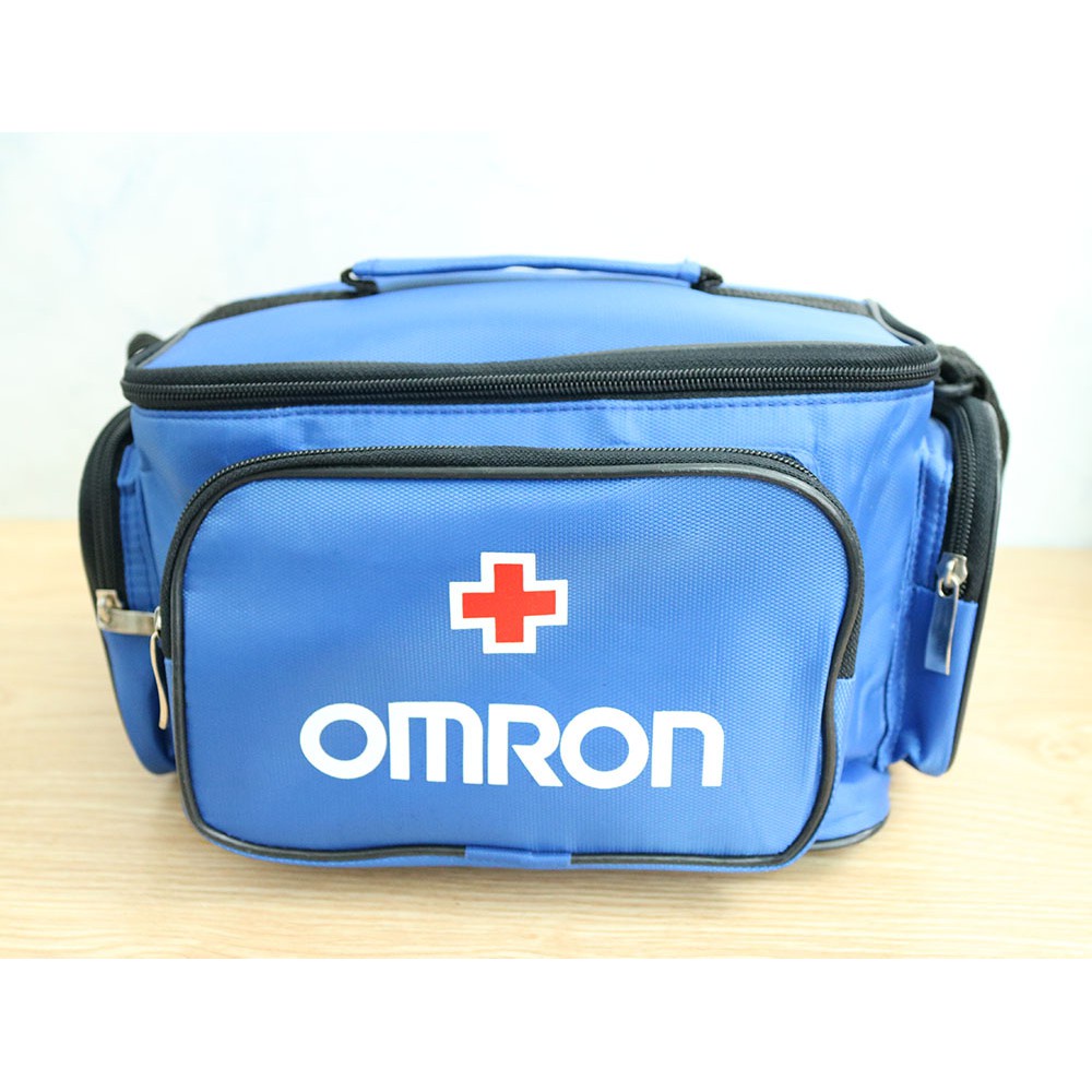 Omron first aid bags and medical equipment