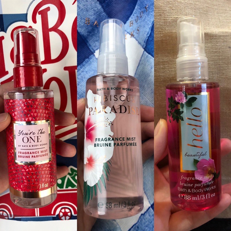 Bath & Body Works Travel Size Fine Fragrance Mist 88ml Shopee Malaysia