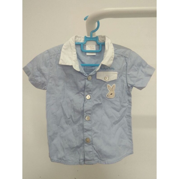 Preloved Trudy Teddy Boys collar shirt Shopee Malaysia