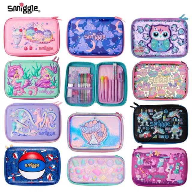 Original Smiggle Australia Pencil case box student Shopee Malaysia