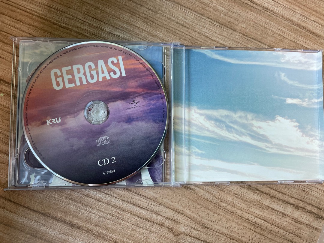 Kru Gergasi Cd Album 2 Cd Shopee Malaysia