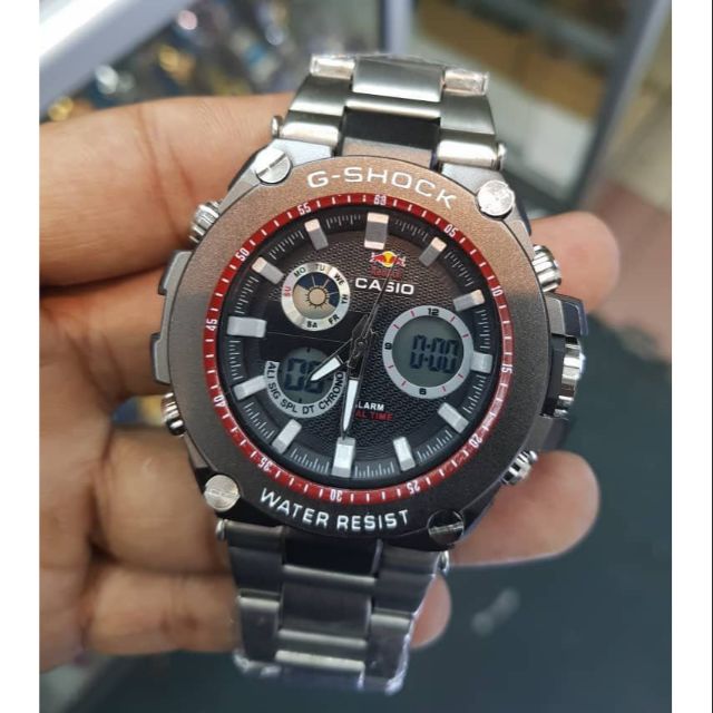 g shock red bull watch