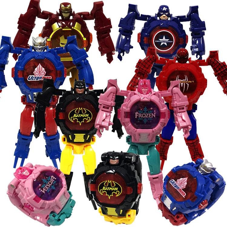 Mainan Jam Tangan Ubah Bentuk Elektronik Robot King Spider Mainan Jam Tangan Ubah Bentuk Elektronik Robot King Spider