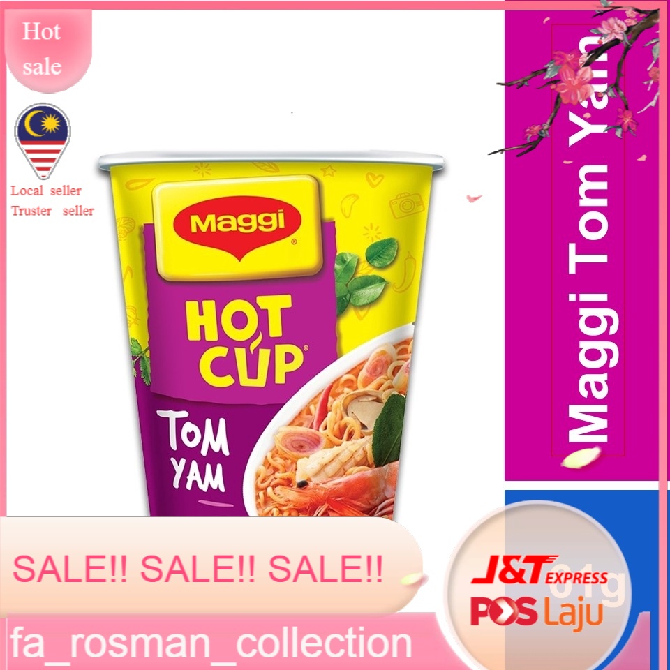 Maggi Hot Cup Tom Yam G Shopee Malaysia