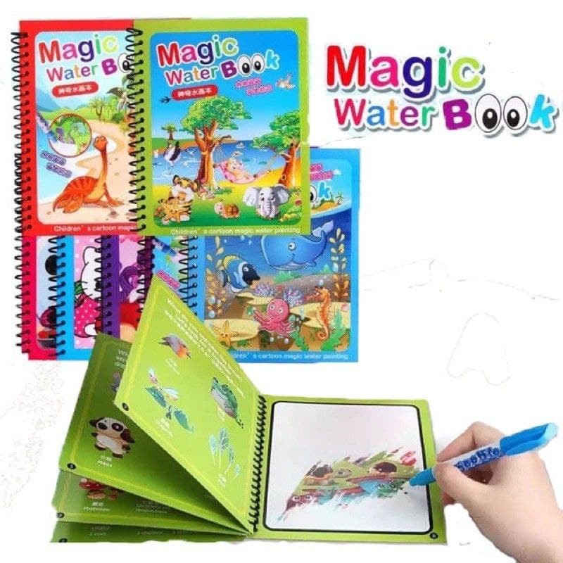 Magic Color Book Children stationery Creative water reuseable coloring