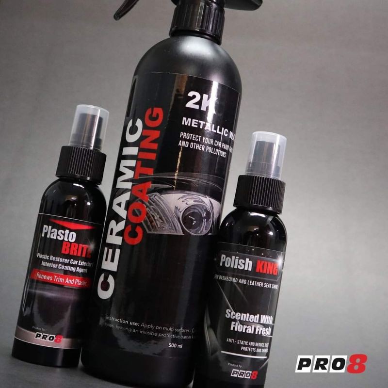 PRO8 CAR DETAILING SET - KERETA BERKILAT u0026 JIMAT DUIT BRO