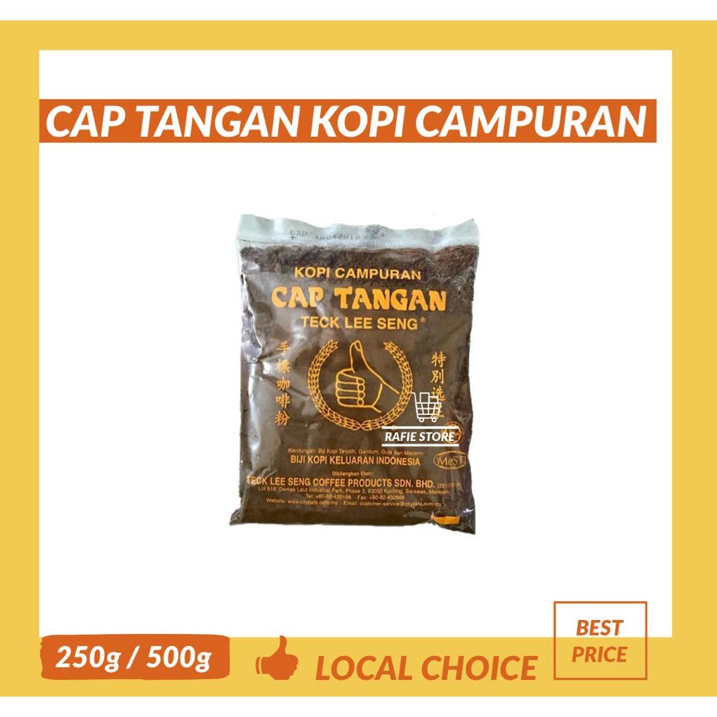 Cap Tangan Kopi Campuran 250g 500g Shopee Malaysia