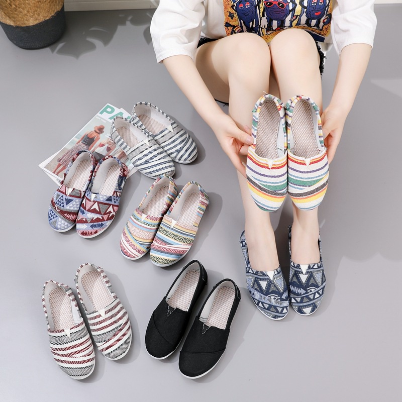 New Old Beijing Canvas Shoes Cloth Shoes Hang Out Shoes Women Cloth shoes Good quality Ready Stock 004 #MattShow